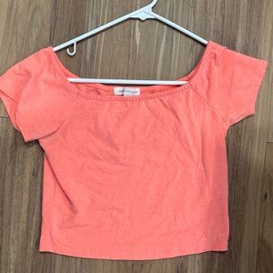 Forever 21 Coral Crop Top